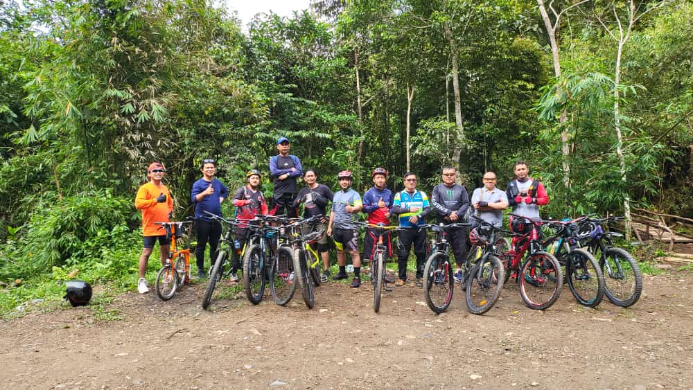 BNNP Riau Gelar Gowes Bareng BNNK Pelalawan dan BNNK Kuansing