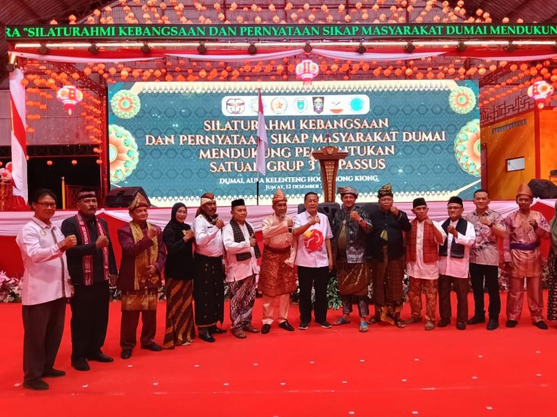 Silaturahmi Kebangsaan & Pernyataan Sikap Dukungan untuk Grup 3 Kopassus di Dumai