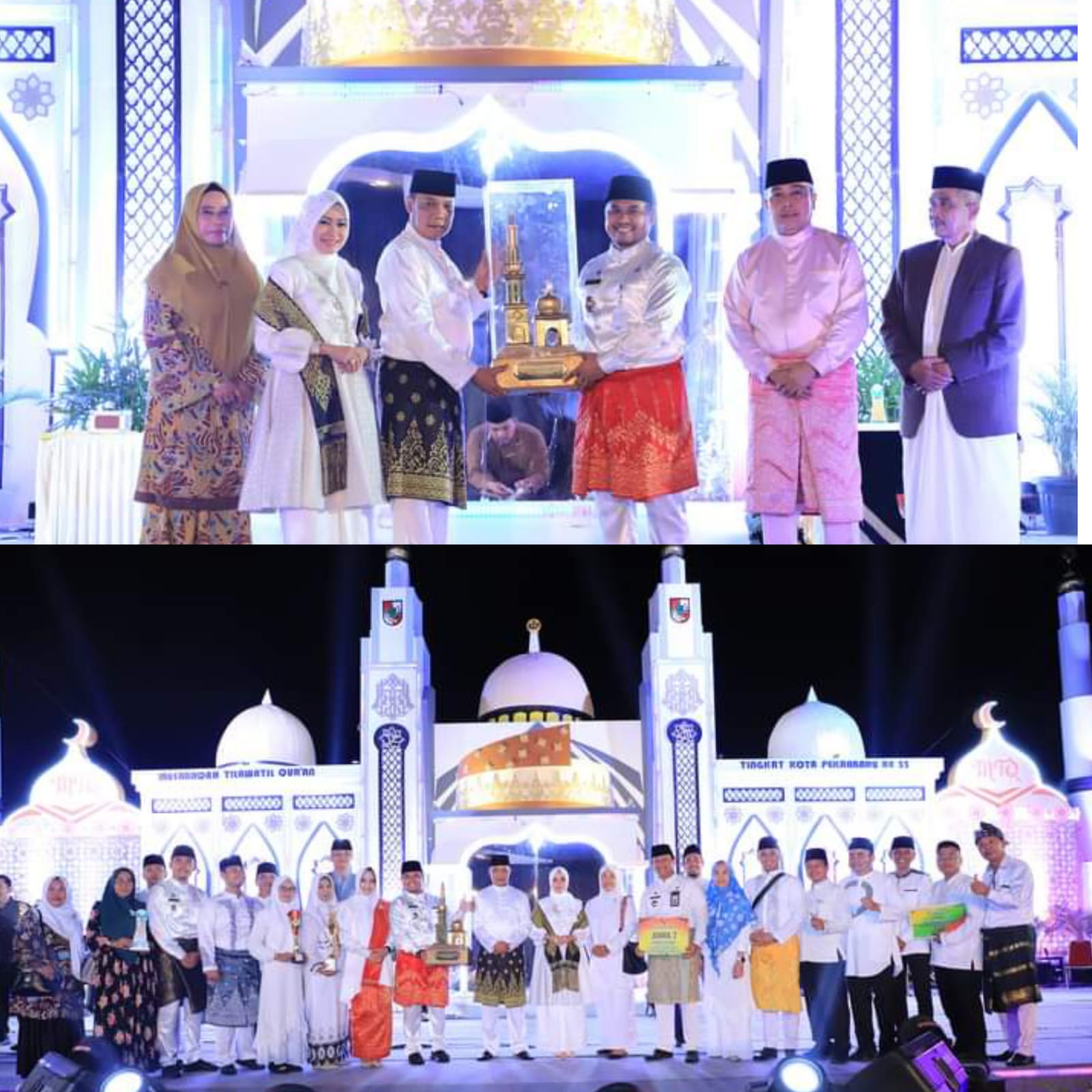 Tenayan Raya Rebut Kembali Juara Umun MTQ Ke - 55 Tingkat Kota Pekanbaru