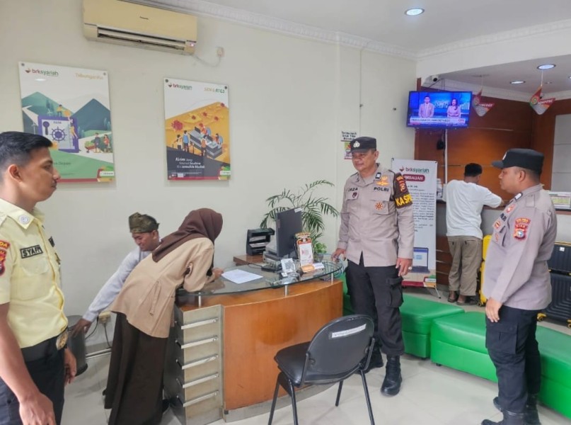 Polsek Bandar Sei Kijang Laksanakan KRYD, Perkuat Keamanan di Objek Vital