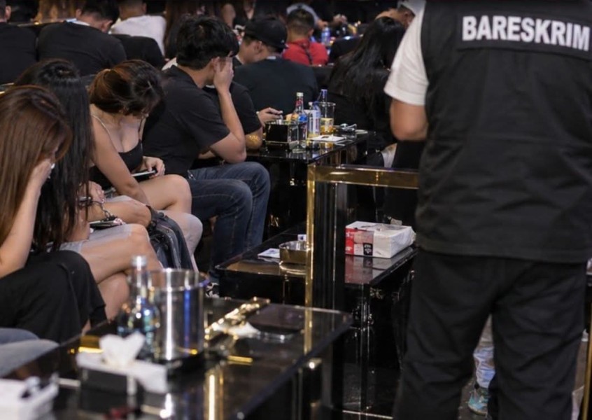 Operasi Senyap Bareskrim Polri Grebek THM MP Club, 60 Pengunjung di Angkut