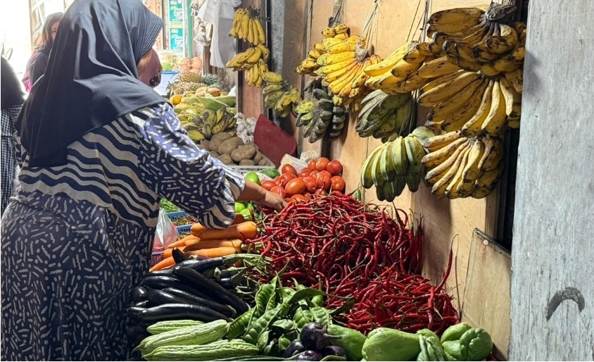 Jelang Pergantian Tahun, Harga Cabai Merah di Pekanbaru Masih Terkendali