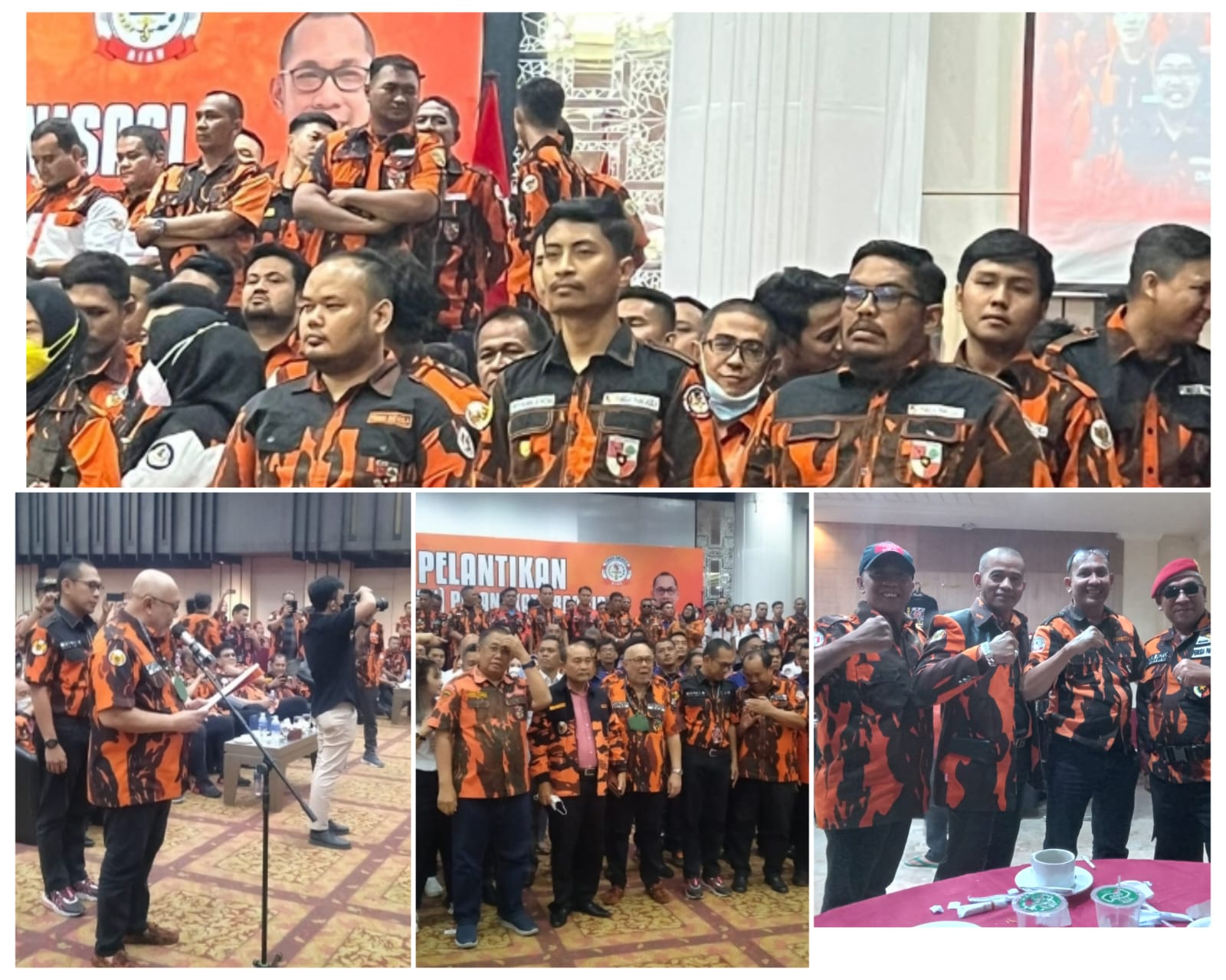Anto Rachman Lantik Pengurus Wilayah Badan Siber & Informasi Pemuda Pancasila Propinsi Riau