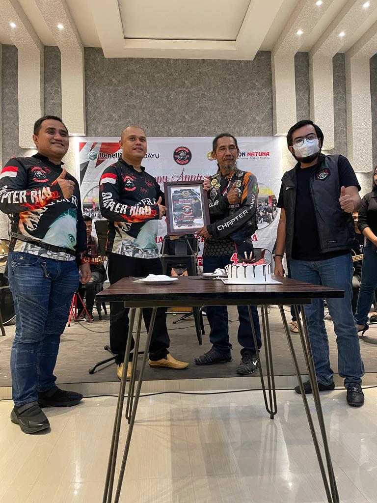 PW MOI Riau Ucapkan Selamat HUT Patagonia Raider Indonesia Yang ke - 4