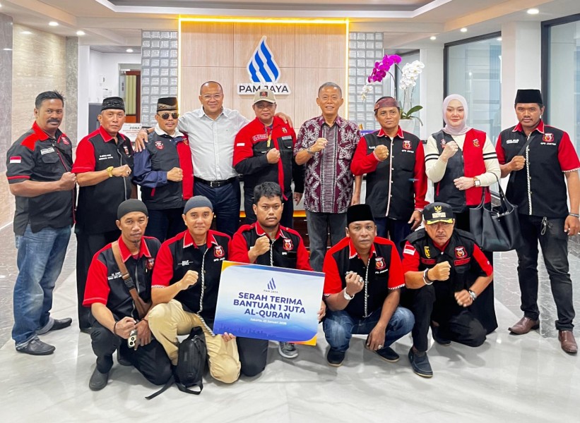 PAM JAYA Beri Hibah CSR Program Sedekah Satu Juta Al - Qur'an Madas Nusantara Untuk Bencana di Sumbar, Aceh dan Sumut