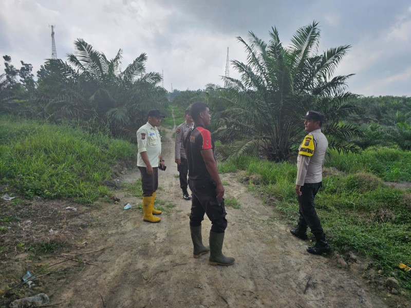 Waspada Karhutla! Kapolsek Bandar Sei Kijang Himbau Kepada Masyarakat Untuk Menjaga Lahan
