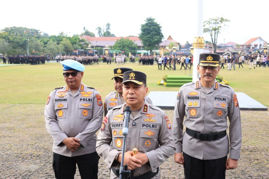 Kapolda Riau PDTH 12 Personel, Tegaskan: Tak Ada Ampun bagi Pengkhianat Institusi