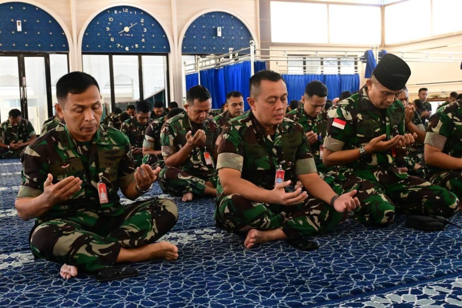 Personel Lanud RSN Perdalam Pemahaman Agama Melalui Kajian Dhuha
