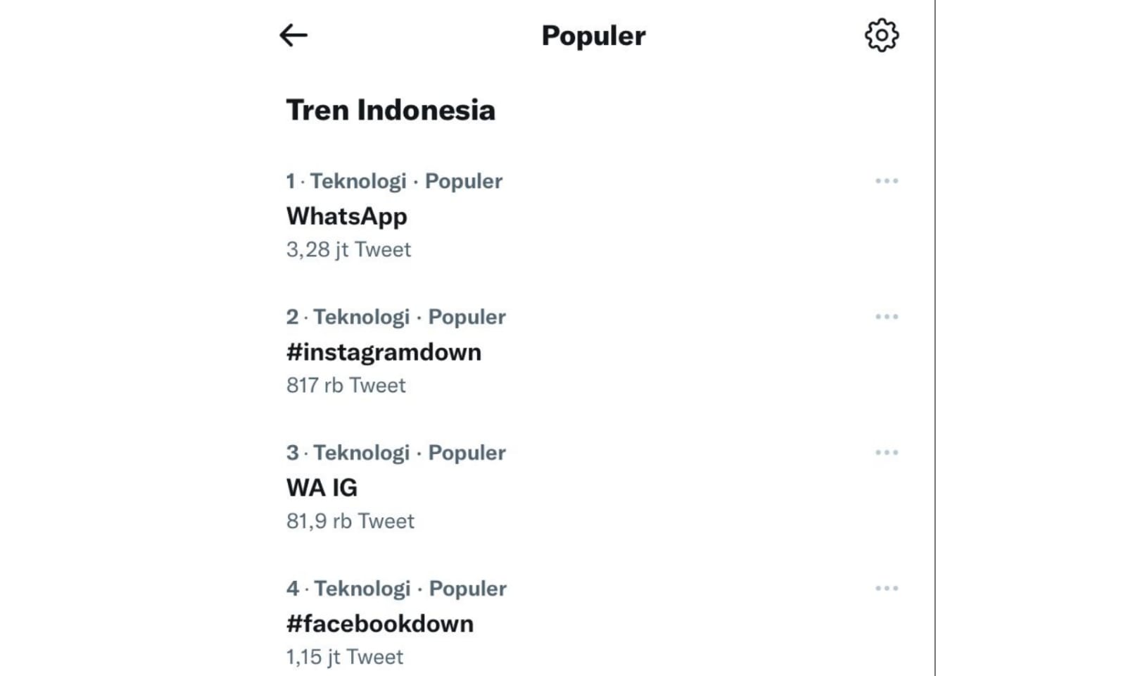 3 Aplikasi Sosmed Tiba-Tiba Error, Netizen Ramai Pindah Ke Twitter