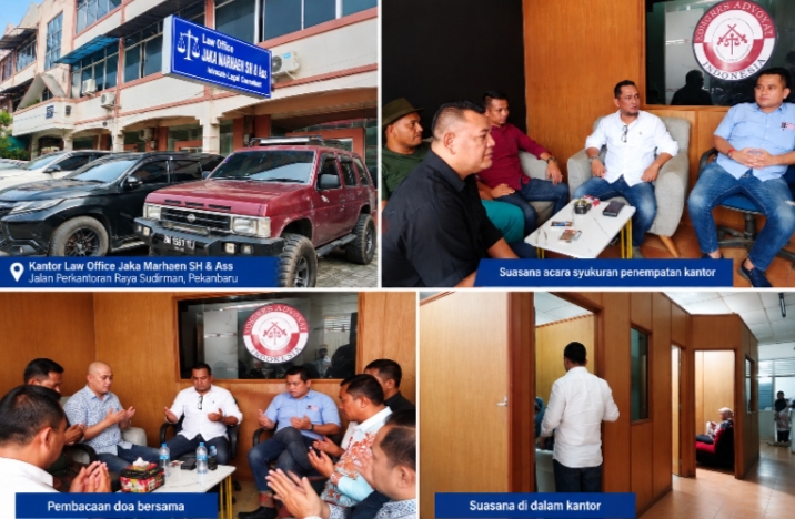 Pererat Silaturahmi Sesama Advokat, Jaka Marhaen Gelar Syukuran Kantor