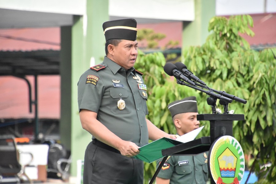 Danrem 031/WB Pimpin Upacara Peringatan Hari Sumpah Pemuda Ke-97 Tahun 2025