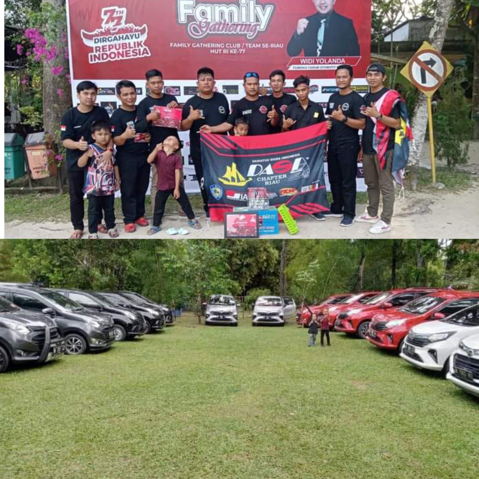 Pecah Rekor, DASI Riau Komunitas Mobil Sigra Terbanyak Se Sumatera