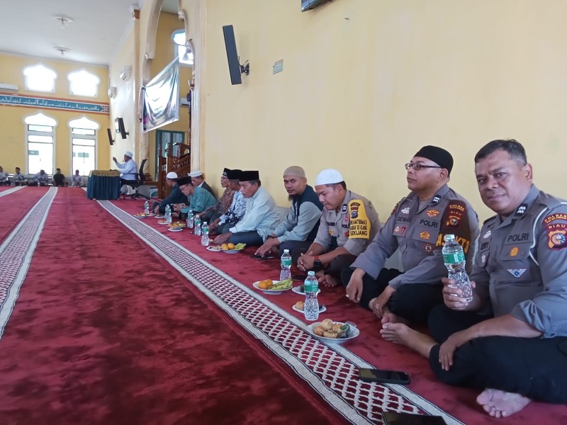 Bhabinkamtibmas Polsek Bandar Sei Kijang Hadiri Ceramah Keagamaan Sambut Ramadan 1447 H