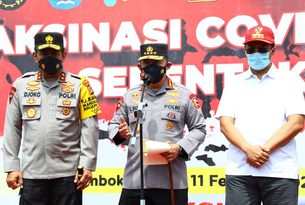Sukseskan Event Internasional, Kapolri Kendalikan Laju COVID-19 Di NTB