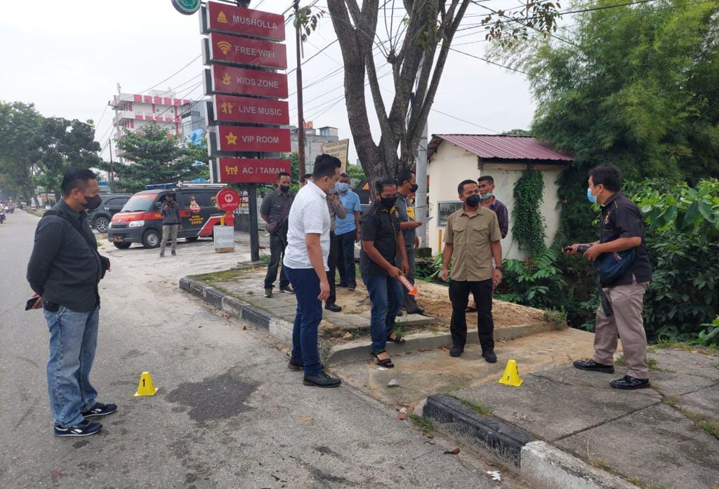 Satreskrim Polresta Pekanbaru Identifikasi Pelaku Jambret Yang Tewaskan IRT di Arifin Achmad