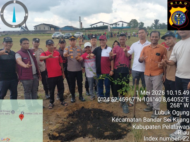 Kapolsek Bandar Sei Kijang Hadiri Perayaan Hari Buruh Sedunia 2026 di PT. CDSL dan PT. MPS