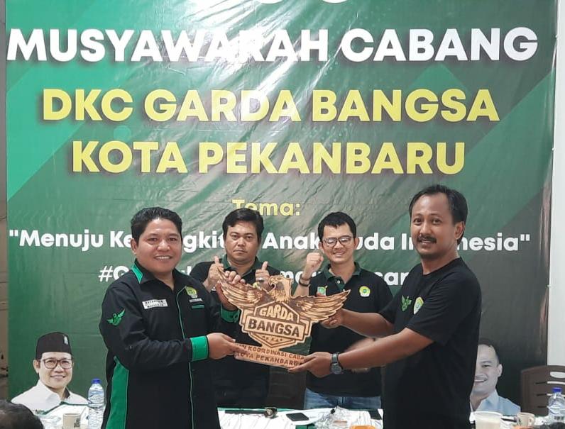Hambali Pimpin DKC Garda Bangsa Pekanbaru Periode 2022 - 2027
