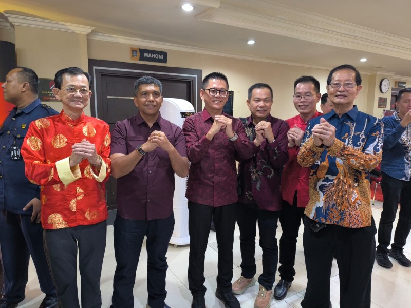 Danrem 031/WB Brigjen TNI Dr. Agustatius Sitepu.S.Sos.,M.Si.,M.Han Hadiri Perayaan Imlek, Momentum Mempererat Silaturahmi dengan Masyarakat Tionghoa Pekanbaru