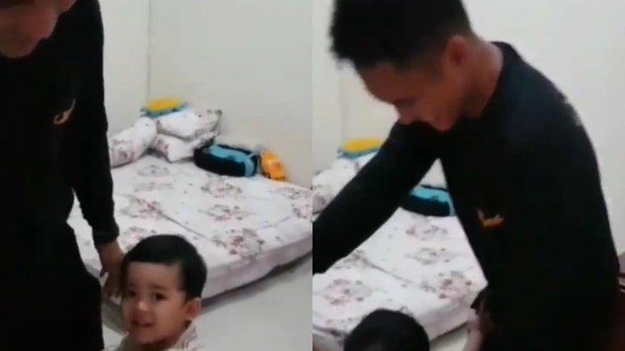 Viral Video Anak Awak KRI Nanggala-402 Tidak Membolehkan Ayahnya Pergi Bekerja