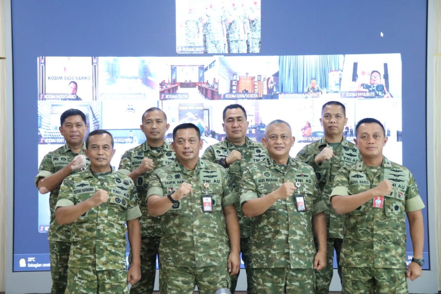 Kodam XIX Tuanku Tambusai Sambut Entry Meeting Tim IV Satgas BMN, Tegaskan Komitmen Tertib Kelola Aset Negara