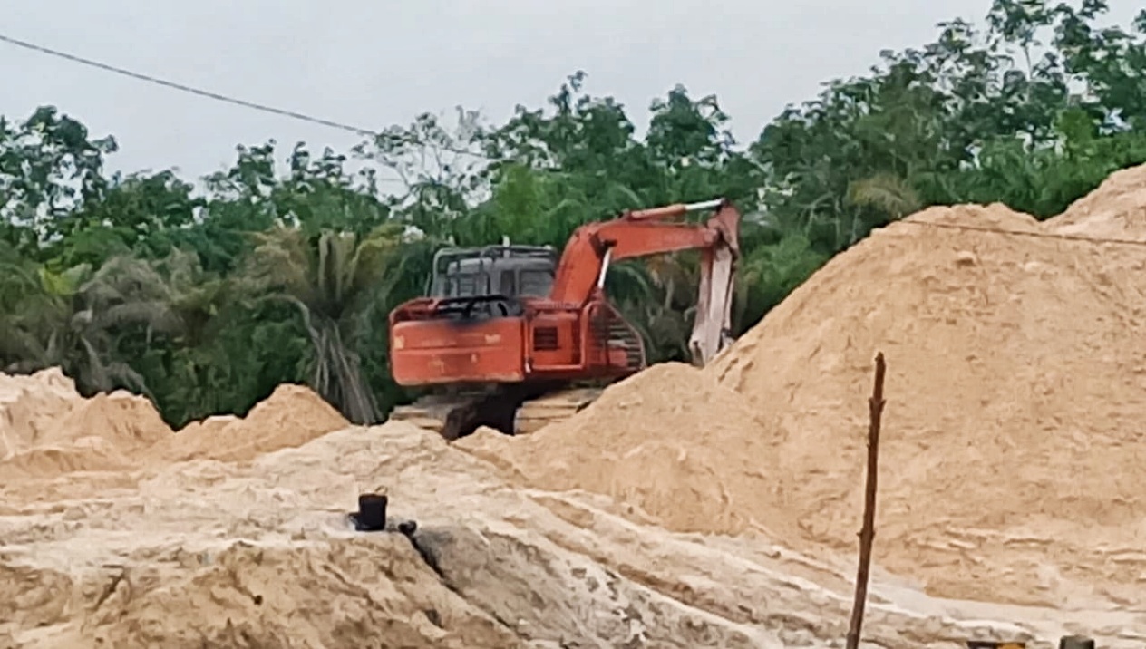 Lakukan Aktifitas Ilegal, Polda Riau Amankan Alat Berat Beserta Pemiliknya