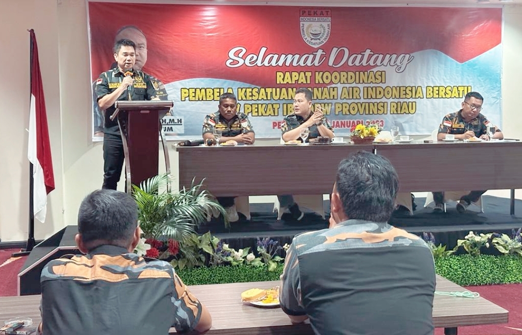 Dihadiri Sekjen DPP, Ini Pembahasan Rakor PEKAT IB Riau Dengan Seluruh Ketua DPD