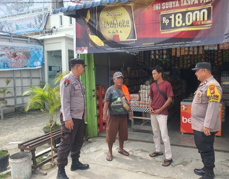 “Patroli dan Himbauan Kamtibmas Polsek Bandar Sei Kijang Berhasil Meningkatkan Kewaspadaan”