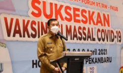 Sudah 140 Ribu Penduduk Pekanbaru Divaksin