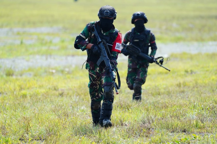 Unjuk Kekuatan Nasional, TNI Kerahkan Puluhan Ribu Prajurit Amankan Aset Strategis Bangka–Morowali