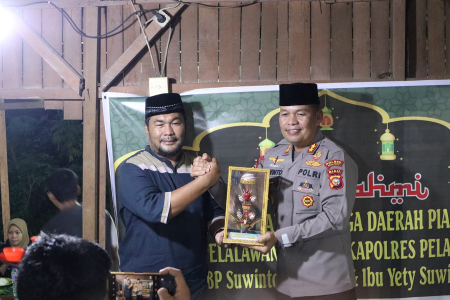 PKDP Pelalawan Jalin Silahturahmi Bersama Kapolres Di Bulan Penuh Berkah