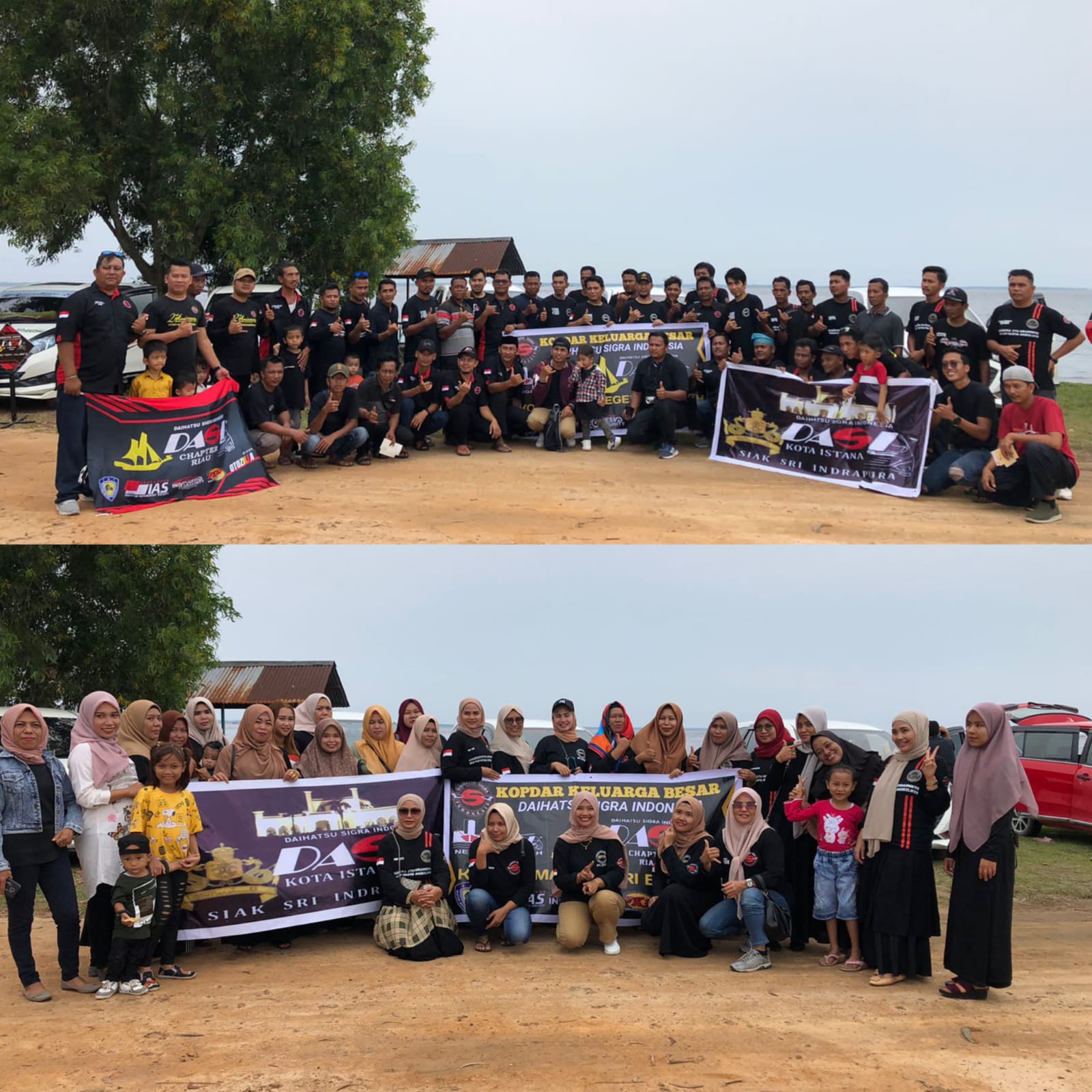 Pecah Rekor, 60 Mobil Ramaikan Kopdar Gabungan Komunitas Daihatsu Sigra Indonesia Riau