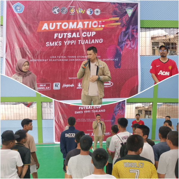 Ketua Fraksi Gerindra DPRD Siak, Delvi Suseno, S.H., Membuka Turnamen Automation Futsal CUP: Pererat Silaturahmi dan Junjung Tinggi Sportivitas