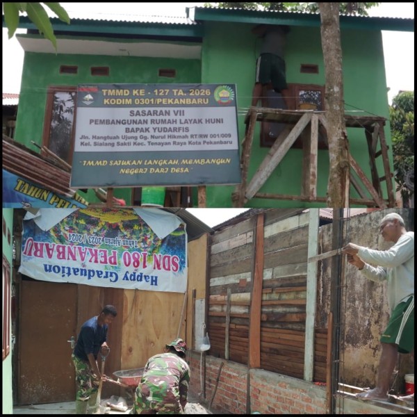 Harapan Baru untuk Keluarga Almarhum Yudarfis, RTLH Capai Tahap Akhir