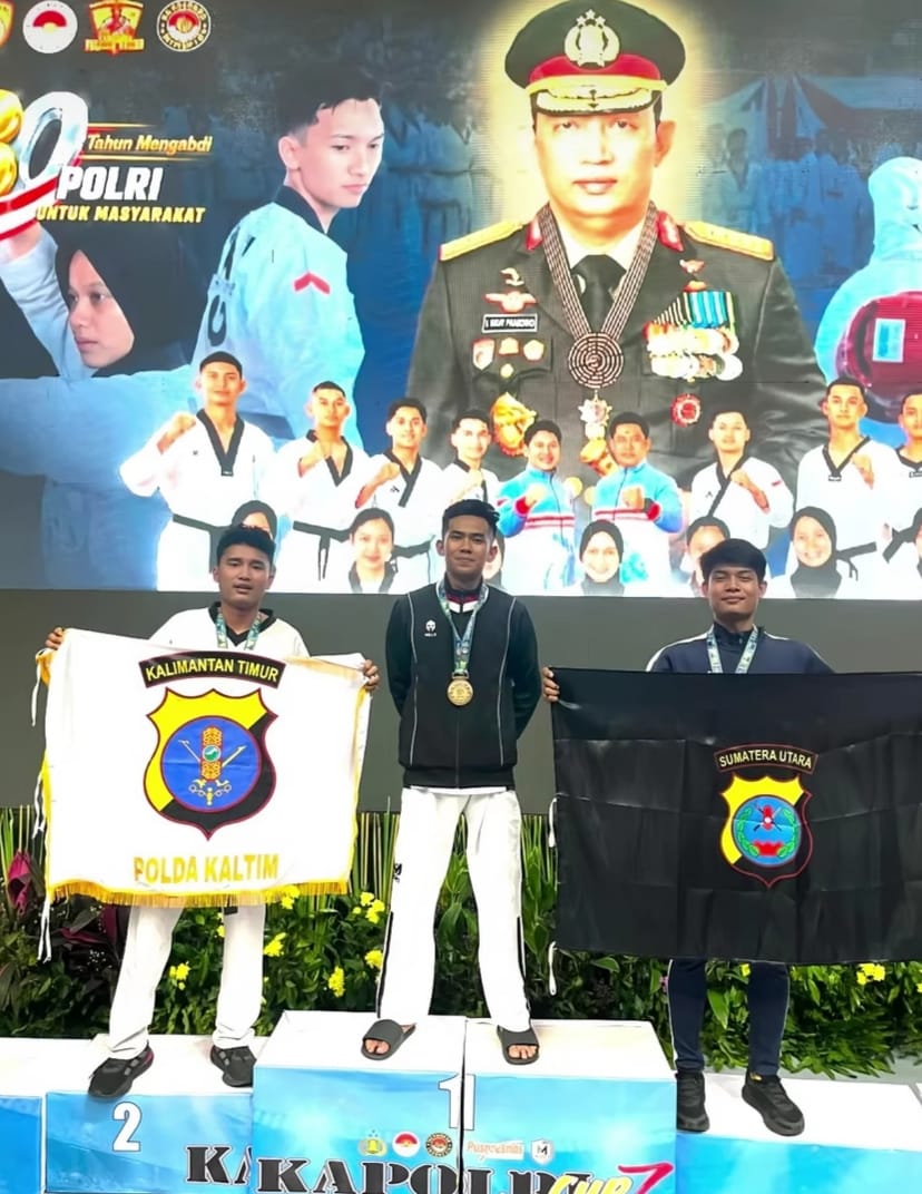 Brimob Polda Riau Bersinar di Kejurnas Taekwondo Kapolri Cup 2026