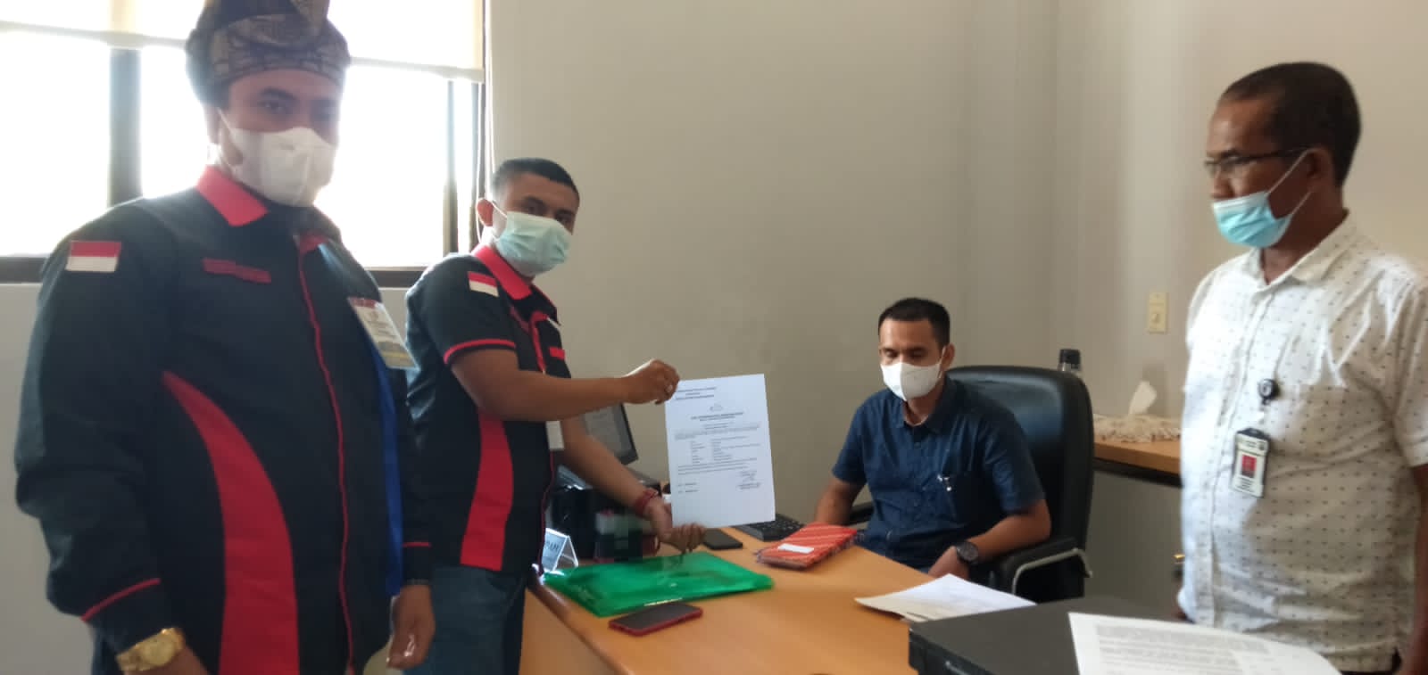 Oknum Polisi Berpangkat AKP. HP Cs dilaporkan ke Dit Propam Polda Riau