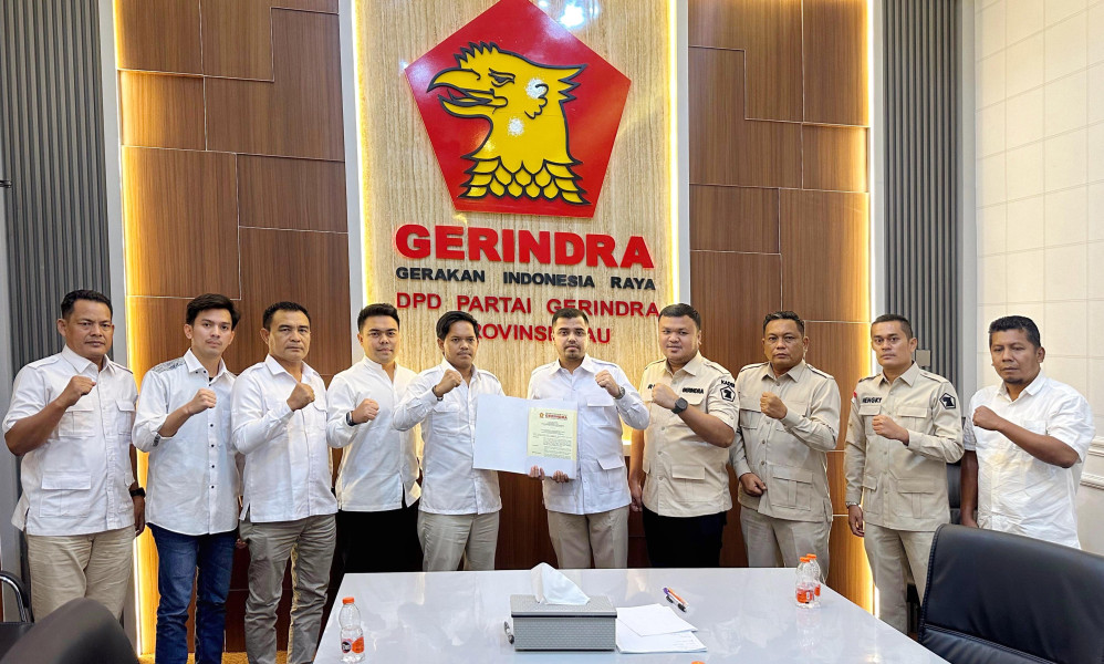 Reky Fitro Gantikan Suhardiman Ambi dari Ketua DPC Gerindra Kuansing, Pencopotan Sudah Melalui Mekanisme dan AD/ART Partai Gerindra