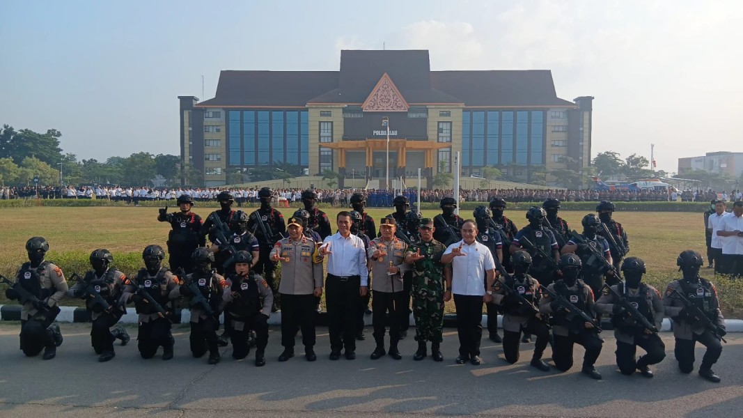 Menteri Pertanian Apresiasi Program Tanam Pohon Polda Riau