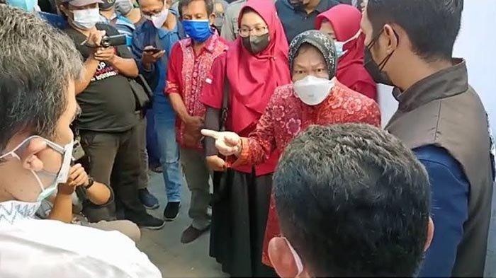 Mensos Risma Marah Saat Cek Bansos di Tuban, ini Penyebabnya