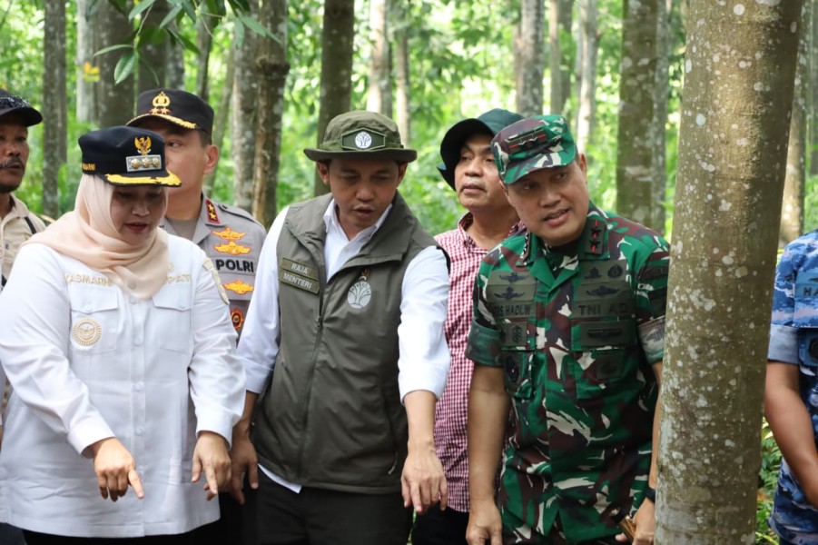 Dari Bengkalis untuk Riau, Pangdam XIX/TT dan Menteri Kehutanan Satukan Langkah Cegah Karhutla