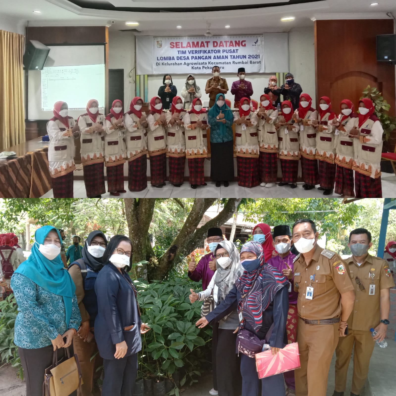 Masuk 7 Besar Nominator Desa Pangan Aman Tingkat Nasional, Kelurahan Agrowisata Optimis Juara Nasional