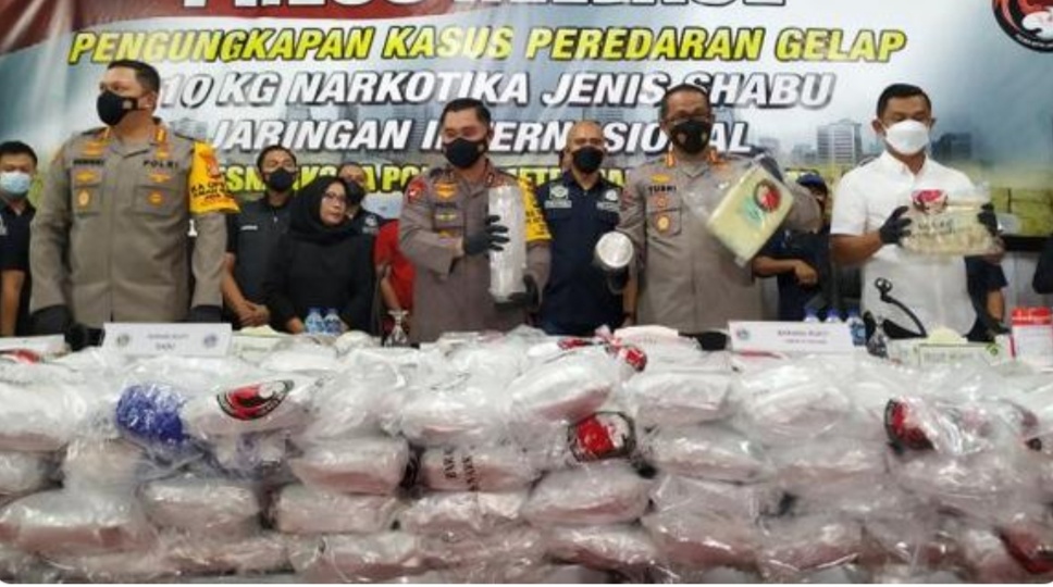 Dibawa Dari Aceh, Polisi Gagalkan Penyelundupan Sabu Seberat 310 Kilo