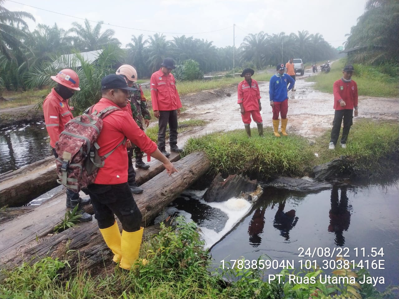 PT. RUJ & Satgas Karhutla Lakukan Patroli Rutin DI Wilayah Rawan Kebakaran Dumai & Rohil