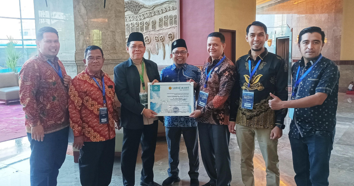 MPW PWM Riau Raih Apresiasi Terbaik Kompetisi Proposal Inovatif Pendayagunaan Aset Waqaf Tingkat Nasional