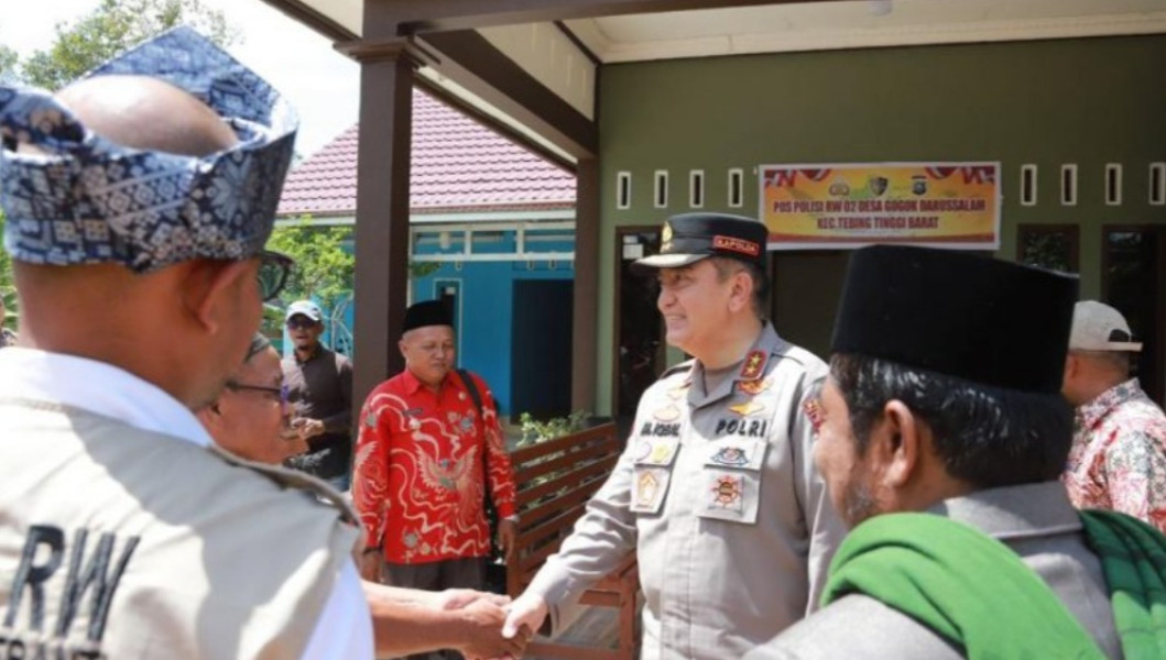 Paatikan Polisi RW Beraksi, Kapolda Riau Datangi Daerah Terluar