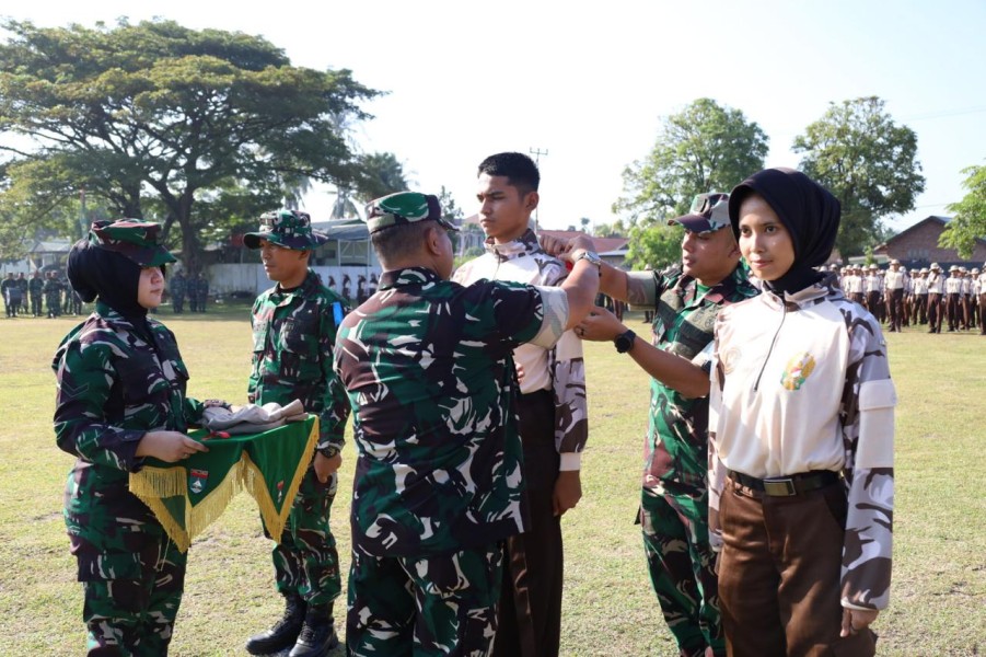 Kasdam XIX/TT Buka Upacara Pembukaan Perkemahan Sabtu Minggu Korp Kadet Republik Indonesia