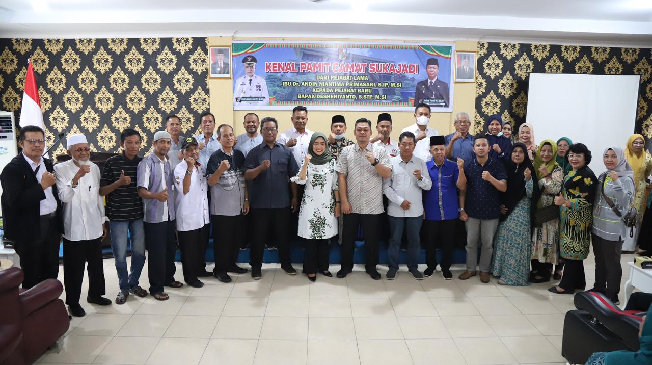 Gelar Kenal Pamit, Desheriyanto Jabat Camat Sukajadi