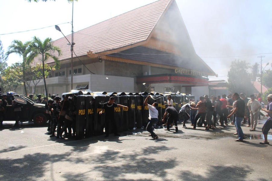 Brimob Polda Riau Gelar Latihan Operasi Aman Nusa I, Tingkatkan Kesiapsiagaan Personel Hadapi Ancaman Kamtibmas