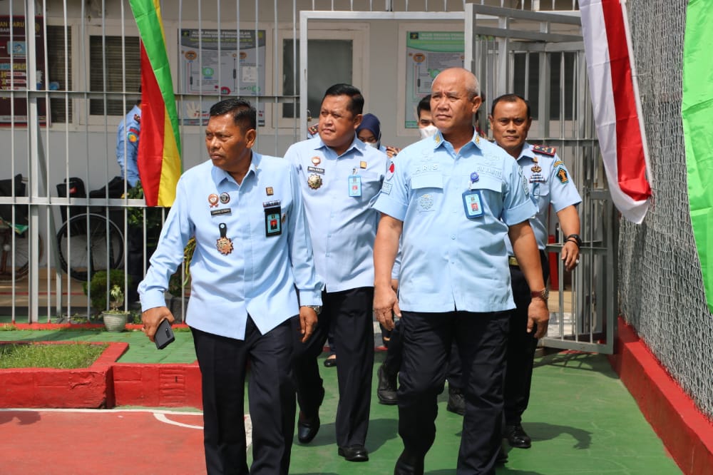 Catat Dan Ingat! Tips Agar LAPAS/RUTAN Tetap Kondusif Dari Direktur Keamanan Dan Ketertiban DITJEN Permasyarakatan Saat Berkunjung Ke RIAU