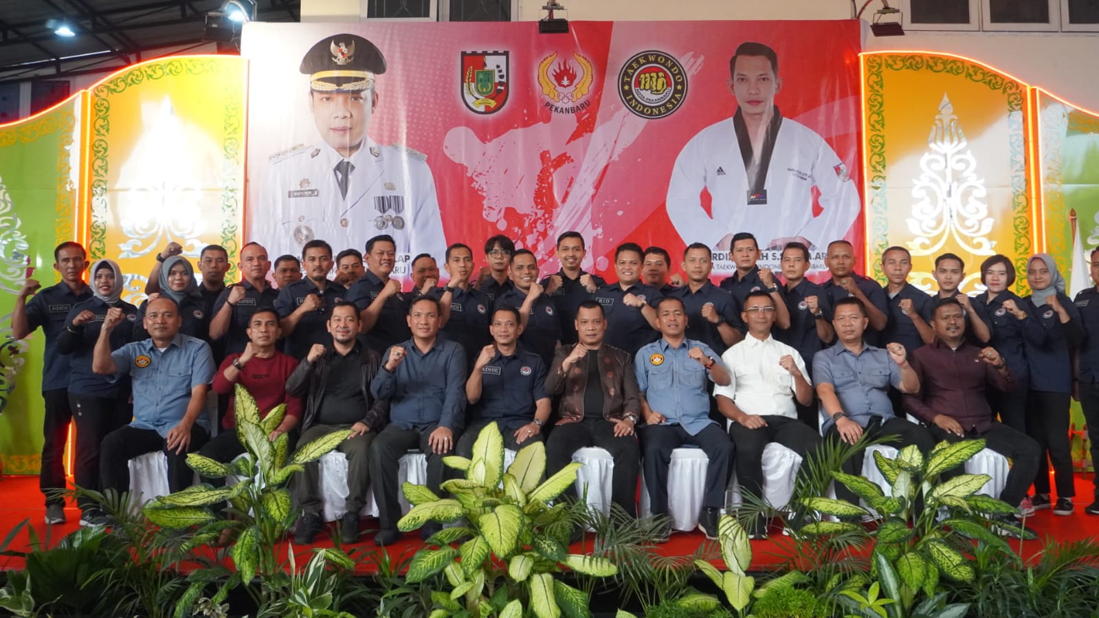 Target Juara Umum Porprov, Mardiyansyah Nahkodai Taekwondo Indonesia Pekanbaru