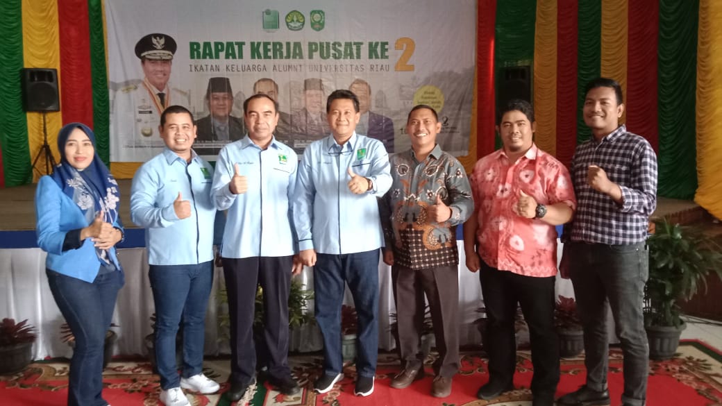 IKA FH UNRI Hadiri Rakernas Ke - 2 IKA UNRI, Ronald Akhyar : Pesan Ini Kepada Alumni
